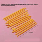 14Pcs/Set Plastic Clay Sculpting Set Wax Carving Pottery Tools Carving Sculpture Shaper Polymer Modeling Clay Tools