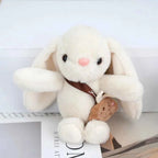 Soft Rabbit Fur Keychain Bag Charm for Women Handbag Accessory