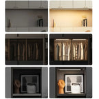 LED Bar Light Motion Sensor USB Rechargeable Led Cabinet Lights for Kitchen Wardrobe Cabinet Lighting 30cm/40cm/50cm Night Light