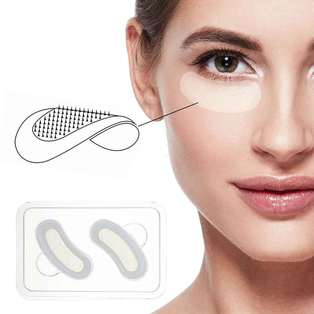 Hyaluronic Acid Microneedle Eye Patches Mask For Anti Aging Dark Circles Moisturizing Under Eye Gel Pads Skin Care
