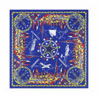 High Quality Skull Chimpanzees Print Cashew Hip Hop Cotton Square Bandana Scarf Riding Headband Paisley Gifts For Men Unisex