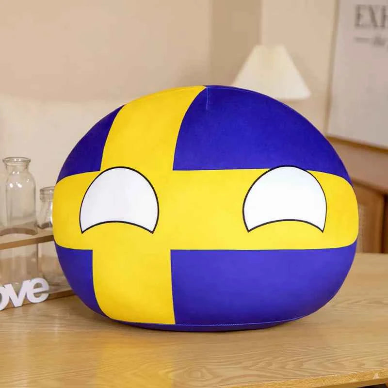 70 styles 10cm Country Ball Plush Toys Polandball Pendant Country Balls Countryball Stuffed Doll Toy Christmas Gift for Kids