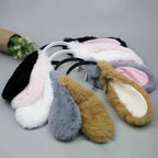 1PC Cute Bunny Ears Headband Plush Rabbit Hair Hoop Headwear Cosplay Costume Hair Accessories For Adults Party