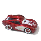 Disney Pixar Cars Piston Cup Racer Lightning McQueen Plated Version Magenta Color Alloy Diecast Model Toy Cars Children's Gift