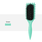 1PC Salon Quality Curling Hair Styling Brush for Men & Women Comb And Shape Curly Hair Reduce Pulling Hairdressing Tool