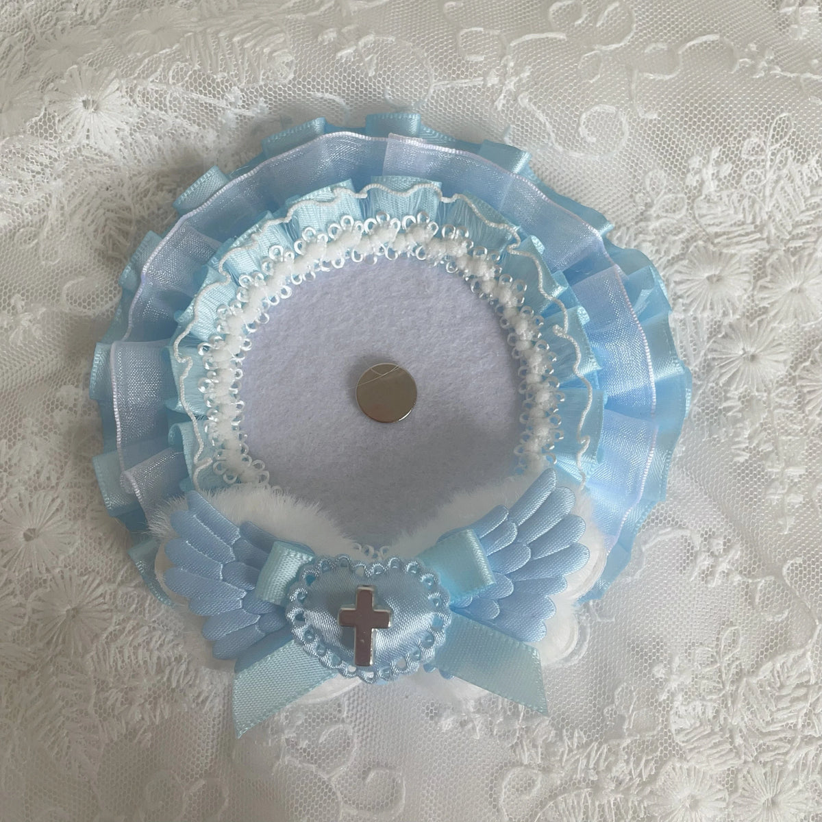 Lace bar ji matt decorative card cover bow ribbon pearl photo small card storage display handmade DIY handmade decorative auxili