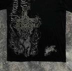 Southpole Y2K Vintage Cotton Graphic Tee Distressed Oversized Unisex T-Shirt with Gothic Print Streetwear Retro Soft Shirt Man