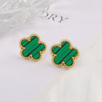 Hot Sale Stainless Steel Laser Five Leaf Flower Petal Adjustable Clover Bracelet Classic for Woman Girl Brand Jewelry Party Gift