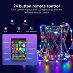 Smart LED String Bluetooth APP Control RGBIC Fairy Lights Waterproof USB Music Dream Color Light Party Room Decoration