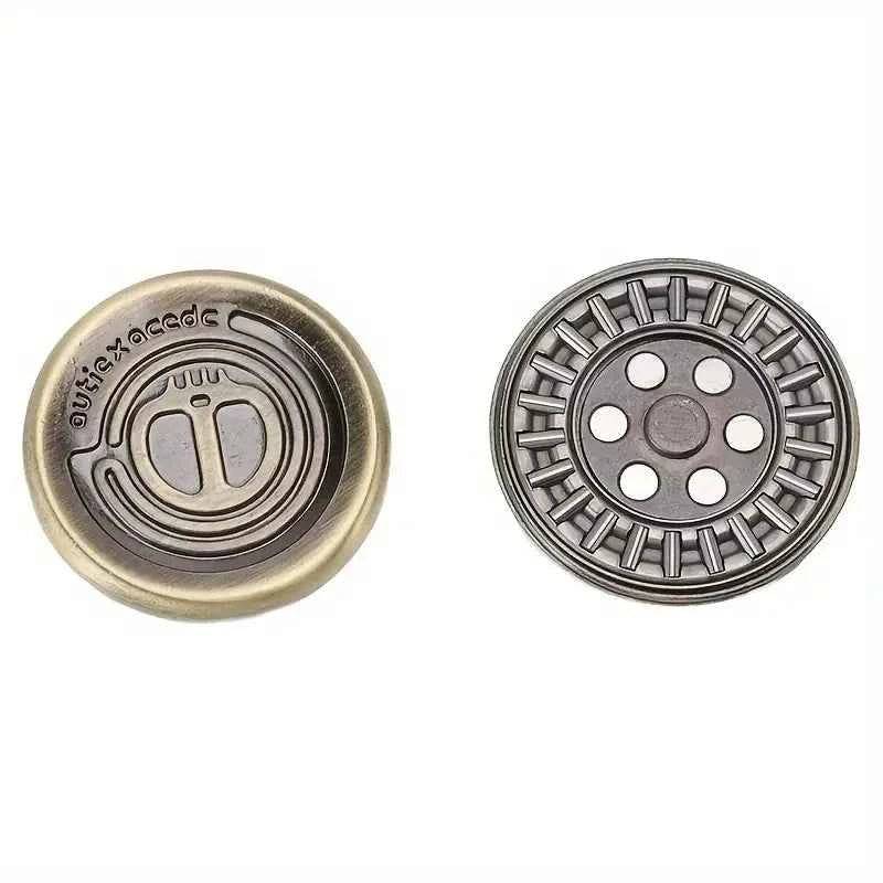 Devil Milk Cap Metal EDC Fidget Toys Magnetic Haptic Coins EDC Adult Autism Sensory Toys Hand Spinner  Adult Gifts