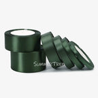 Satin Ribbon 25yards 6mm - 50mm Sash Gift Wrap Bow Handmade DIY Craft Halloween Christmas Wedding Birthday Party Decoration