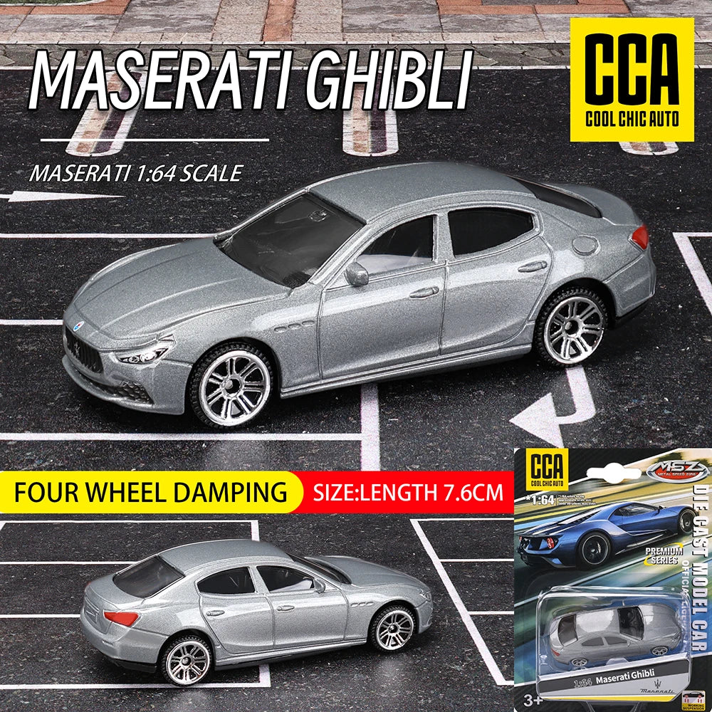 CCA 1:64 BMW M4 Z4 M850I M4 GT3 Exquisite Hanging Model Classic Car Static Car Model Alloy Die-Casting Car Model Collection Gift