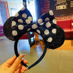 Cartoon Minnie Mouse Ear Headband New Holiday Party Christmas Snowman Headdress Cosplay for Adults Kids Hair Accessories