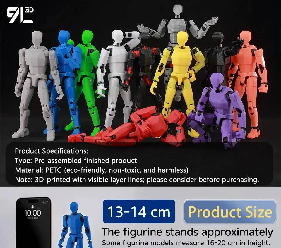 9L3D Dummy13 Horror Figure – Articulated Collectible Anime Model Toy