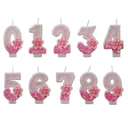 Creative digital candle birthday cake decoration daily necessities birthday candle