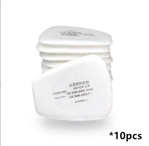 6200 Gas Mask Half-face Dust Shield 5N11 Particle Filters Safety Respirator Mask Industrial Labor Paint Spray