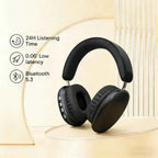 TD-20 Wireless Headphone 3D Spatial Audio Earphone Bluetooth 5.3 Headset 40mm Driver Over Ear Headphone 24H for Mobile Phone PC