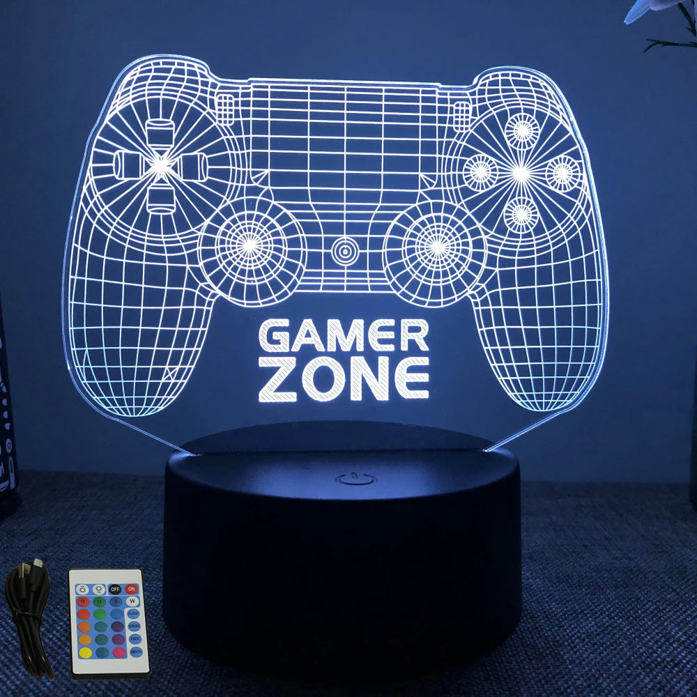 RGB table lamp for kids bedroom