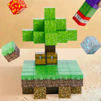 Magnetic building blocks toy storage box set - DIY assembly toys for children - building blocks for playing with tables