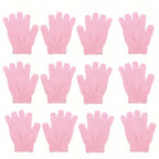 2pcs/6pcs/12pcs Reversible Exfoliating Shower Gloves, Body Scrub Gloves, ,Cleansing Tools Bath Towel Bath Products Back Scrub