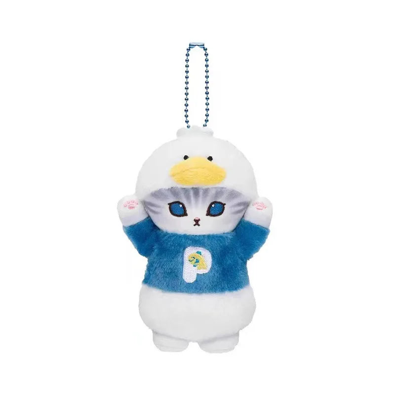 Mofusand Anime Plush Keychain Cute Cat Bag Charm