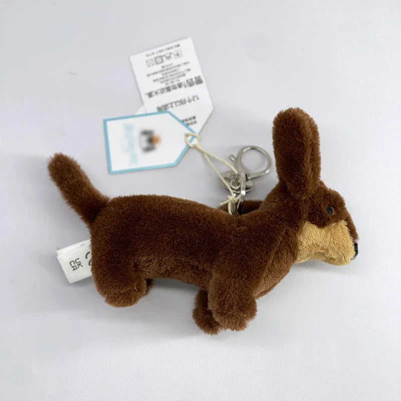 Cute Animal Plush Keychain Soft Bag Charm Collection