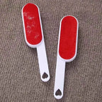 Self-cleaning Lint Sticking Roller 2 Sides Dedusting Brush Pet Hair Remover Brush Removing Dog Cat Hair from Sofa Carpet Clothes