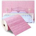 3D Foam Brick Wall Panels Stickers Self Adhesive Waterproof Living Room Wallpaper Wall Decal Home Decor Wallcovering TV Backdrop