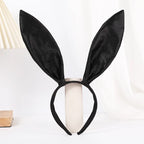 1pc sold color gingham rabbit ear headband in stock headband bunny girl hair clip Halloween rabbit headband