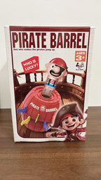 Prank Pirate Bucket with Sword, Shark Attack Bucket, Finger-Biting Table Toy.