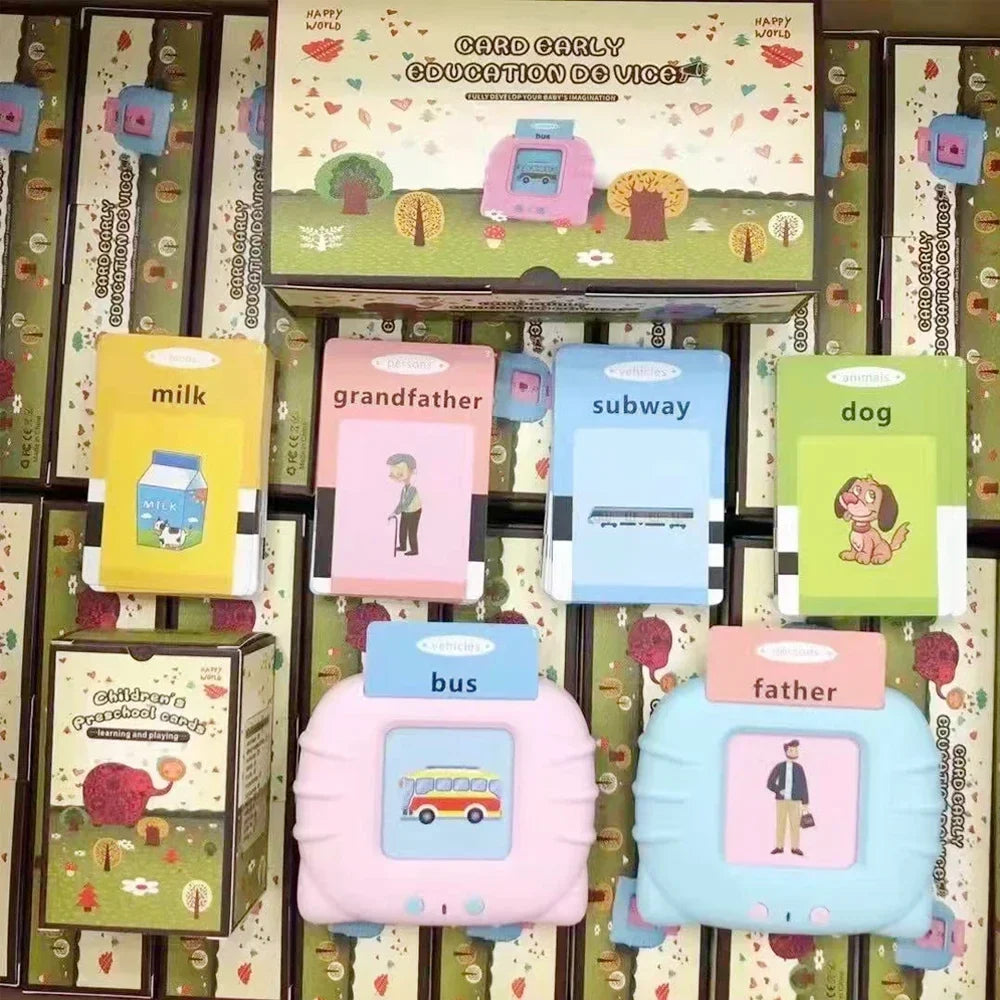 Talking Flash Cards Early Learning Educational Toy for Preschool Kids