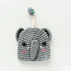 Cartoon Dog Key Case Handwoven Key Organizer Pouch