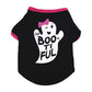 Halloween Pet Clothing – Funny Pumpkin Skull Tee