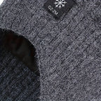 Winter warm woolen hat for middle-aged and elderly people, men's one-piece snowflake ear protection, thickened knitted hat for a