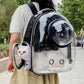 Space Capsule Pet Backpack for Cats & Small Dogs