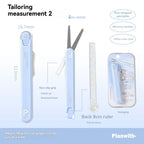 1pc Mini Portable Scissors Paper Cutter Knife 2 In 1 Multifunctional Pocket Pen Shape Scrapbooking Carving Cutting Art Tools