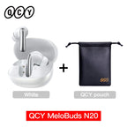 QCY Melobuds N20 BH25HT20A Wireless Bluetooth 6.0 Earphone -50dB Adaptive ANC 13mm Drivers Headsets 6 Mics HD Calls Earbud 40Hrs