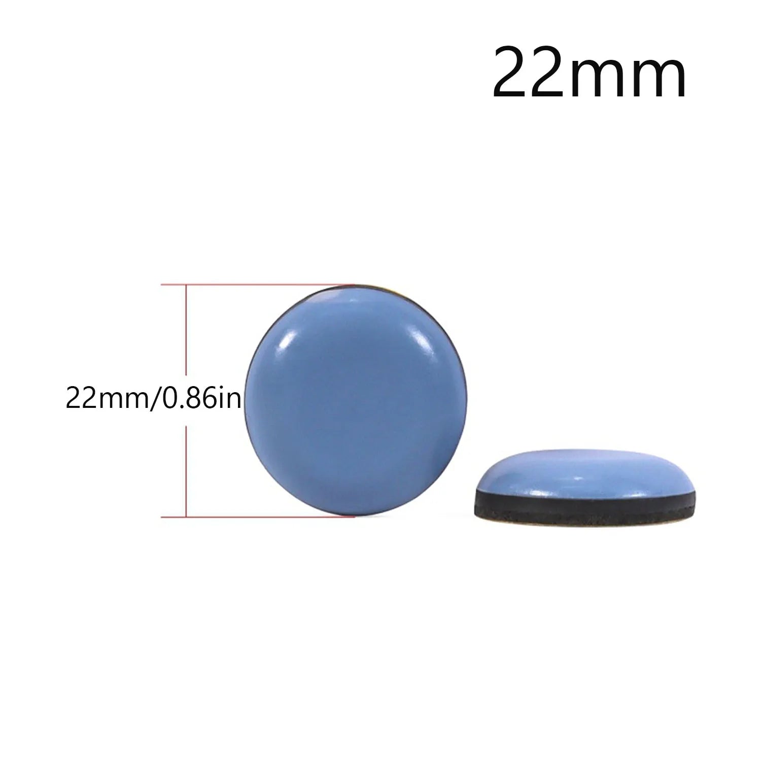 4~32pcs Furniture Leg Slider Pads Anti Scratch Easy Move Heavy Furniture Thickened Moving Pad Anti-abrasion Floor Protector Mat