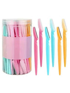 30 Pcs Eyebrow Razor For Women, Multipurpose Exfoliating Dermaplaning Tools And Facial Razor With Precision Cover,Safety Beauty