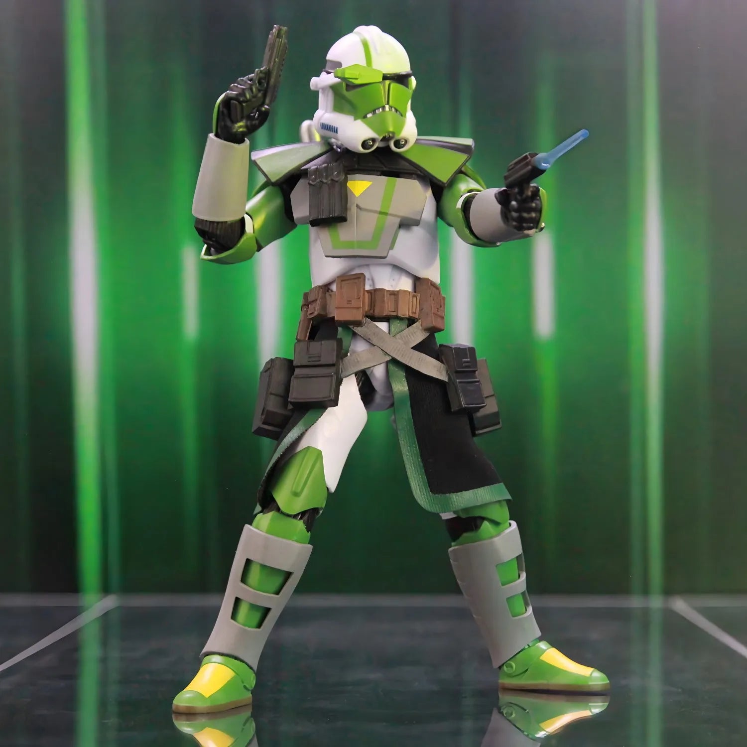 New Body(JOV3.0) Star Wars Commander Doom's Unit Clone Command ARC Trooper Heavy JET Doom Legion Battlefront II 6" Action Figure