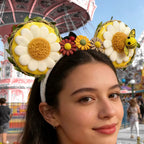 Cartoon Minnie Mouse Ear Headband New Holiday Party Christmas Snowman Headdress Cosplay for Adults Kids Hair Accessories