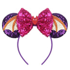 2026 Latest Halloween Cobweb Ears Headband Women Festival DIY Mouse Hairband Kids Party Villains Cosplay DIY Hair Accessories