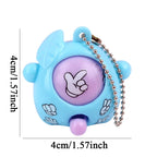 12/24 Pcs Fun Guessing Egg Game with Key Chain Kids Birthday Party Favors Christmas Wedding Gifts Guests Reward Pinata Fillers