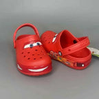 Lightning McQueen Kids Sandals – Cartoon Summer Beach Slippers