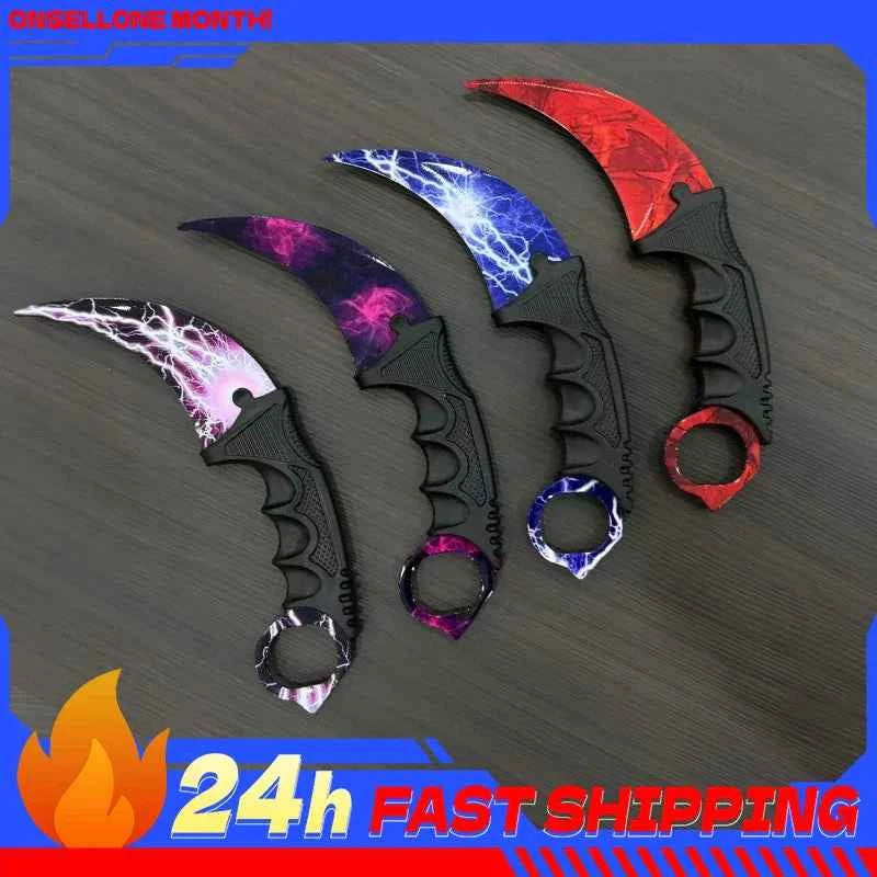 Sakura Karambit Toy – Cosplay Prop & Decorative Claw Model