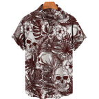 Men's Designer Hawaii Shirts Short Sleeve Collar Top Fashion Streetwear 3d Printed XS-5XL Hiphop Casual Vintage Clothing