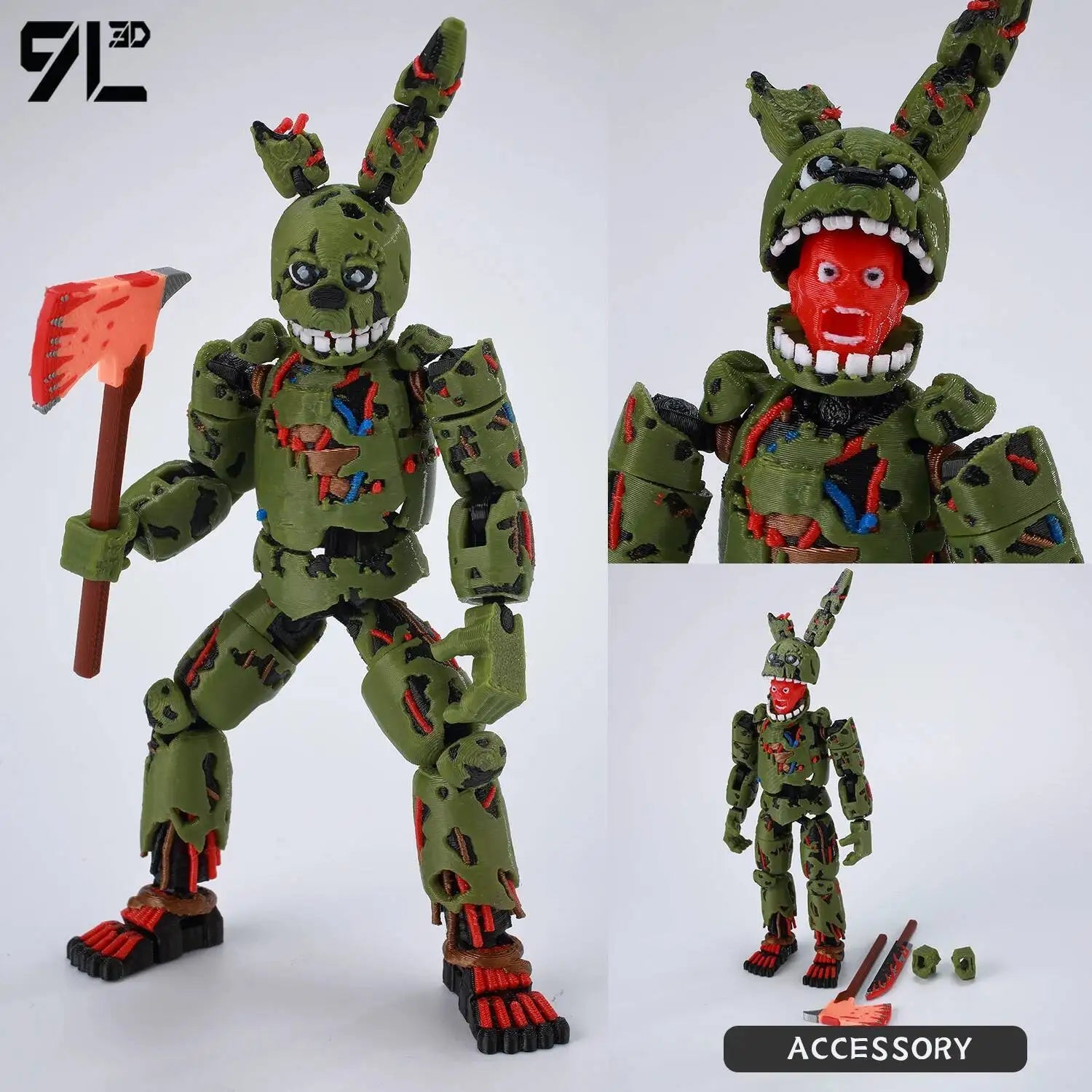 9L3D Dummy13 Horror Figure – Articulated Collectible Anime Model Toy