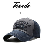 Washed Embroidered Baseball Cap with Curved Brim for Everyday Style