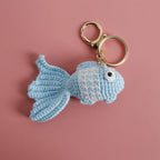 Ocean Animal Crochet Keychain Tropical Fish Bag Charm