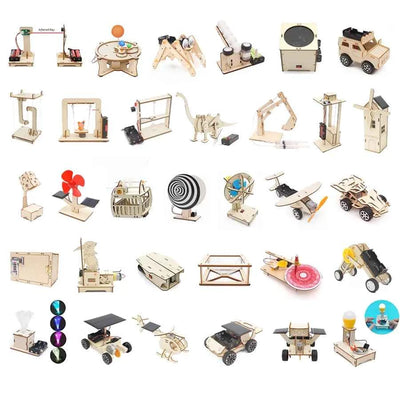 DIY Physical Model Science Experiment Educational Toy Handmade Small Production Assembly Craft Technology Project for School Kid